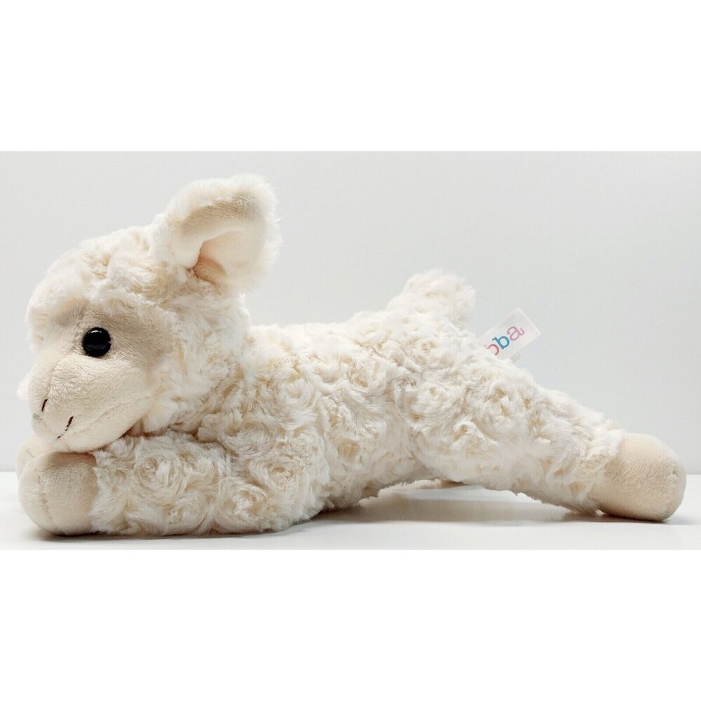 Baby Plush Lamb EBBA Wind Up Music Soft Cream Sleepy Time Collectible Gift 12"